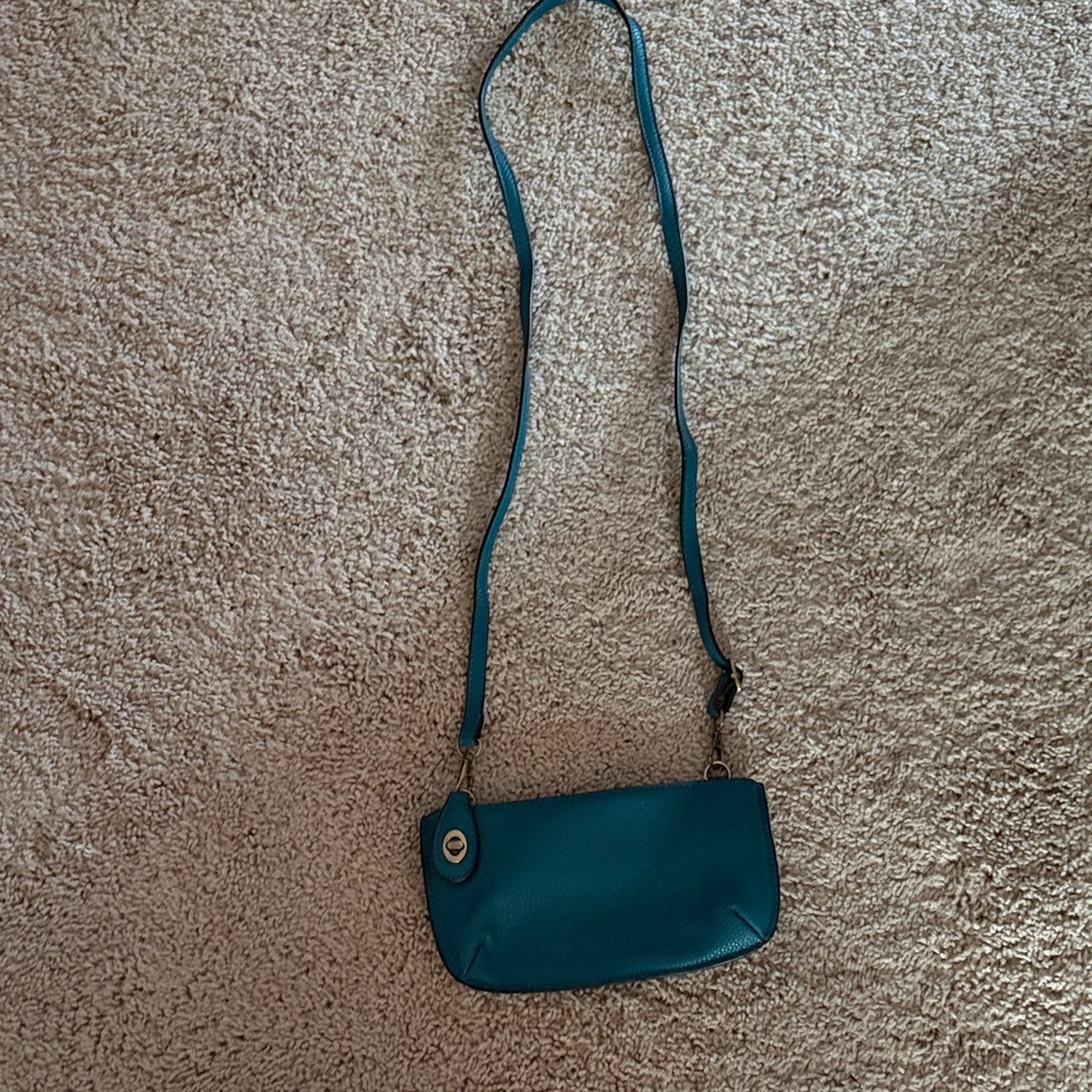 Elegant Teal Crossbody Bag